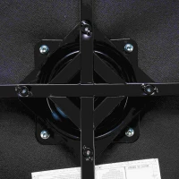 Teddy Fabric Swivel Armchair with Ergonomic Backrest, 360° Swivel Sofa Chairs for Living Room, 64x64x71 cm, Dark Blue(m-10)