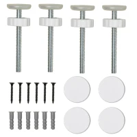 PawHut Bramka Ochronna dla Psów, Montaż na Zacisk, Regulowana Długość, Stal/ABS, 75-115 x 76cm, Biała(m-8)