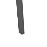 Set Tavolo e Sedie da Giardino in PE-Rattan e Ferro Zincato, 5 Pezzi: 4 Sedie con Cuscini Inclusi e 1 Tavolo , Tavolo con Piano in WPC, Grigio(m-10)