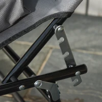 Outsunny Sezlong de Gradina Piabil, Pat pentru Plaja(m-8)