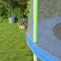 SPORTNOW Plasa de siguranta pentru trambulina 366cm, Verde(m-9)