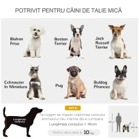 PawHut Carucior 2 in 1 pentru animale de companie pentru caini de(m-4)