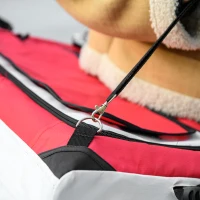 PawHut Carucior pentru animale de companie cu geanta de transport(m-9)