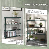 Outsunny Suport pentru flori pe 4 nivele, Raft de colt pentru flo(m-6)