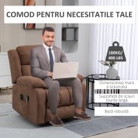 Homcom Scaun Ridicare & inclinare pentru Batrani(m-7)