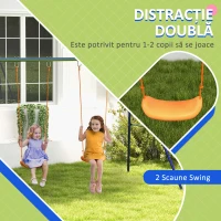 Outsunny Set de leagan pentru copii cu varsta intre 3-8 ani(m-4)