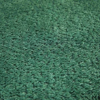Chaise de Salle à Manger Moderne en tissu de sherpa avec Accoudoirs et Dossier Ergonomique, Pieds en Métal, rembourré Chaises, Vert foncé(m-8)
