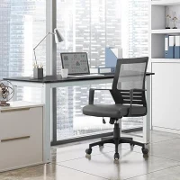 Moderner Computertisch, Schreibtisch, Bürotisch, 120x60x75 cm, Schwarz(m-5)