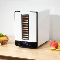 HOMCOM 11-Tray Food Dehydrator, 40-70℃ Temperature and Timer(m-10)