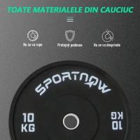 SPORTNOW 2 Placi De Greutati Olimpice De 10 kg(m-5)
