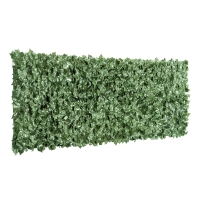Outsunny Sztuczny żywopłot, imitacja pnącza, 240cm x 100cm. Kolor zielony