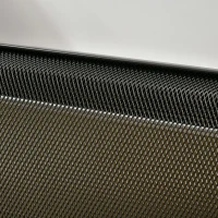 HOMCOM Mica Electric Space Heater, Portable Heater for Home with 2 Heat Settings, Living Room, Study, Garage, Adjustable Temperature 18-30°C, 1000W/2000W, Black(m-8)