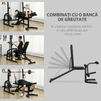 SPORTNOW Suport de Forta Multifunctional cu Scripeti(m-5)