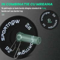 SPORTNOW 2 Placi De Greutati Olimpice De 10 kg(m-6)