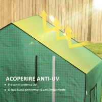 Outsunny Husa de Rezerva pentru Sera Tunel, Verde(m-5)