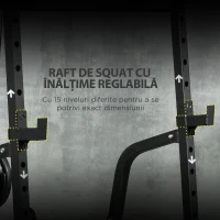 SPORTNOW Suport de Forta Multifunctional cu Scripeti(m-6)