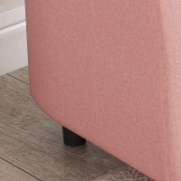 AIYAPLAY 2PCs Kids Sofa Set with Footrest, for Playroom, Bedroom, Pink(m-9)