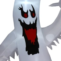 Outsunny 11.8ft Scary Inflatable Ghost Halloween Decoration, with Accessories(m-8)