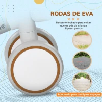 AIYAPLAY Bicicleta sem Pedais para Crianças de 12-36 Meses Bicicleta de Equilíbrio com Assento Ajustável 56x27x39 cm Marrom(m-6)