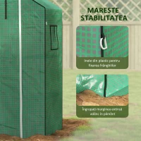 Outsunny Husa de Rezerva pentru Sera Tunel, Verde(m-7)