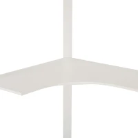 Single 3FT Loft Bed Frame with Desk, High Sleeper Bunk Bed for Children, Solid Pine Wood, 198x97x172 cm, White(m-11)