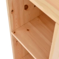 Loft Bed Children Single Sofa Bed Mid Sleeper with Movable Cabinet and Storage, 3FT Bed 200x101x100 cm, White(m-11)