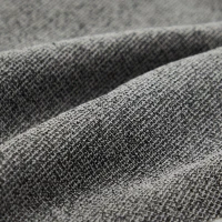 Modernes 3-Sitzer Sofa aus Leinenstoff mit Konsole, 2 Becherhaltern, 2 USB-Anschlüssen, Taschen an den Armlehnen und 4 Kissen, Dunkelgrau(m-9)