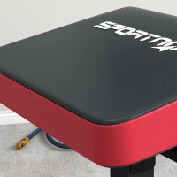 SPORTNOW Bancă Romană Reglabilă pe 6 Poziții cu Mânere Laterale, Bancă pentru Abdomen, 110x70x95 cm, Negru(m-8)