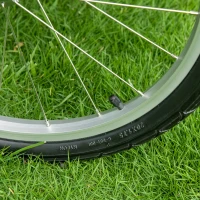 PawHut 2-in-1 Hundeanhänger Fahrradanhänger bis 30kg klappbar Aufbewahrungstaschen Sicherheitsleine Seischnalle Reflektoren Oxford-Gewebe Grün+Silber 150 x 82 x 108 cm(m-11)