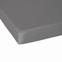 Outsunny Outdoor Seat Cushion Pads for Rattan Furniture, 3 PCs Garden Furniture Cushions, Dark Grey(m-8)