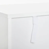 HOMCOM Mesa consola com gaveta e prateleira aberta Estilo moderno Móveis de Corredor Sala de estar 80x30x80,5 cm Ouro branco(m-9)