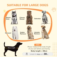 PawHut 98cm Dog Crate Furniture with Removable Cushion for Large Dogs - Grey(m-4)