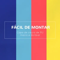HOMCOM Conjunto de 4 Blocos de Psicomotricidade para Crianças Blocos de Construção Brinquedo de Aprendizagem Multicor(m-5)