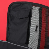 PawHut Hundeanhänger mit Jogger-Funktion Universalkupplung Stahl Rot+Schwarz(m-8)