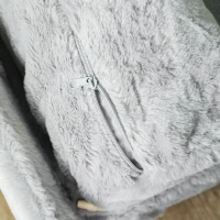 PawHut Hondenbed, Hondensofa, Wasbare Pluche Hoes, tot 20 kg, 80 x 50 x 40 cm, Lichtgrijs(m-8)