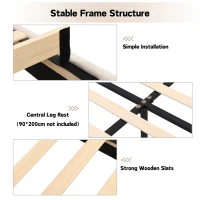 King Size Velvet Upholstered Bed with Golden Iron Legs, Shell-Like Headboard, Adjustable Height, Wooden Slatted Frame, 155x205X120 cm, Beige(m-4)