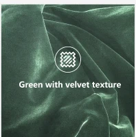 Velvet Upholstered Wooden Double Bed Frame with High Headboard, Soft Linen, Steel Frame, Slat Bed for Bedroom, 142x197x96 cm, Green(m-6)