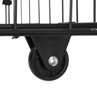 Upholstered Double Bed with Velvet Fabric, Adjustable Headboard and Large Storage Space, 141x190x101 cm, Grey(m-12)