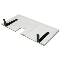 Badmöbel-Set mit Waschbecken, 90,5 cm, 1 Schublade, wasserdicht und langlebig, Soft-Close, einfach zu montieren, 90,5×46,3×37 cm, Grün(m-11)