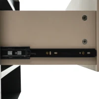 Badmöbel Set, Hängender Waschbeckenunterschrank, 90 cm lang, mit Keramik-Waschbecken, Schubladen und Spiegelschrank, Einfache Montage, Großzügiger Stauraum, Grau(m-9)