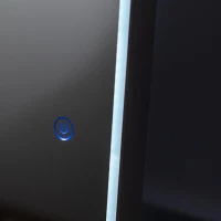 STONES Specchio Lux con led 36w, Antracite, 150x60(m-3)