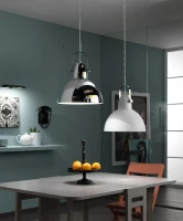 STONES Kande lampada a sospensione bianca(m-4)