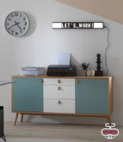 STONES Ciak lampada parete/tavolo all bianco(m-5)