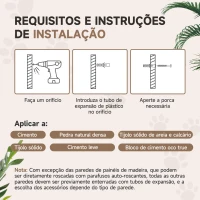 PawHut Conjunto de Prateleiras de Escalada para Gatos de 4 Peças com 2 Postes de Sisal e Plataforma para Saltar Bege(m-7)
