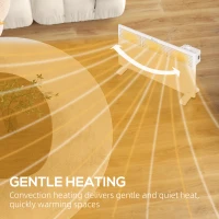 HOMCOM 1500W Convector Heater - White(m-4)