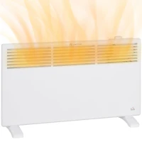HOMCOM 1500W Convector Heater - White(m-1)
