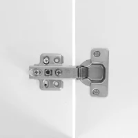 Meuble TV brillant, meuble bas avec portes, espace de rangement combiné, mural/autonome, 172×35×40 cm, Blanc(m-8)