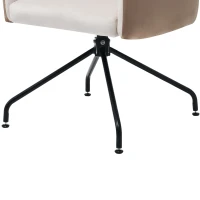 Chaise de salle à manger en velours, design moderne, accoudoirs amovibles, ergonomique, montage facile,Beige(m-9)