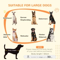 PawHut 98cm Dog Crate Furniture with Removable Cushion for Large Dogs - Brown(m-4)