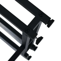 Esszimmertisch, 120x70 cm, MDF Tischplatte, Familiengebrauch, Schwarz Metallbeine Design, Küche und Wohnzimmer, Schwarz Weiss(m-8)